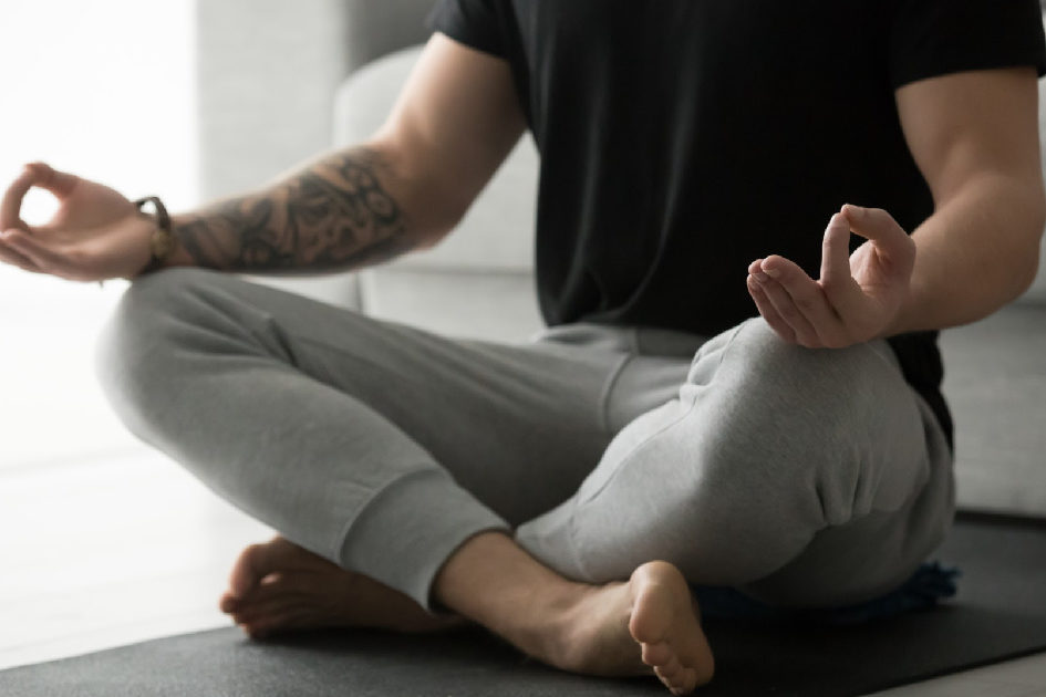 meditating while high